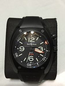Bell & Ross BR02 BR 02-92 Carbon Men's Luxury Marine Automatic Watch