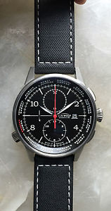 CH Wolf i/Sa Flymatic World Timer Chronograph MADE IN GERMANY