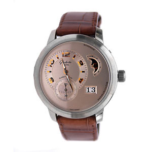 Glashutte PanoMatic Lunar XL Men's 42mm Automatic Date Watch 90-02-31-14-05
