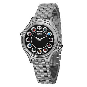Fendi Women's F107021000T05 Crazy Carats  Watch with Link Bracelet