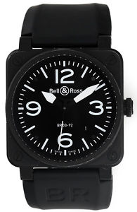Bell & Ross Aviation Black PVD Automatic Men's Watch BR03-92-S-21902