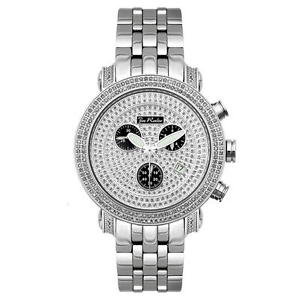 Joe Rodeo Diamond Men's Watch - CLASSIC silver 3.5 ctw