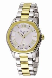 Ferragamo Men's FQ1930015 Lungarno Two-Tone Stainless Steel Date Wristwatch