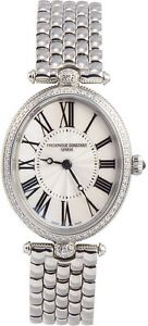 Frederique Constant Women's FC200MPW2VD6B Art Deco   Swiss Quartz Silver Watch