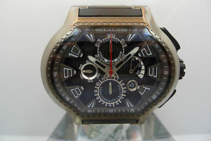 DELACOUR CITY EGO EPISODE CHRONOGRAPH SWISS LIMITED VERY RARE COMPLETE