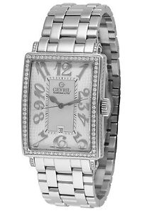 Gevril Women's 6209NVB Glamour Diamonds MOP Dial Automatic Steel Wristwatch