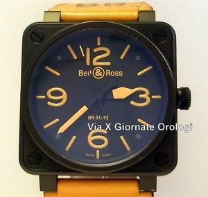 Bell & Ross Aviation Type Military Spec. ref. BR01-92-S Automatic in Acciaio PVD