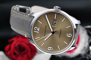 Glycine Swiss Incursore Big Date Men's Watch Automatic 3885.17 New