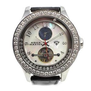 46mm Stainless Steel and Diamond Aquamaster Mother of Pearl Watch