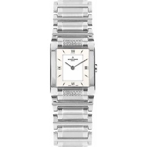 Jacques Lemans Womens G-117H Gloria Classic Analog Sapphire Glass and Genuine Di