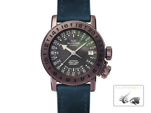 Glycine Airman 18 Watch, GL 293, Stainless steel bronze, Purist, 3918.179N/66