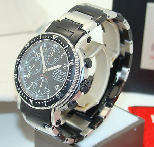 KOBOLD CUSTOM COMANCHE STANLESS STEEL AUTOMATIC CHRONOGRAPH WATCH NMINT+ BOX/PP