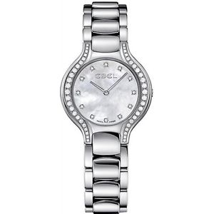 EBEL Beluga Mini Stainless Steel and Diamond with MOP Dial Watch, 26mm (1215870)