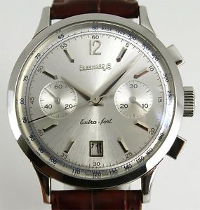 FANTASTIC CHRONOGRAPH EBERHARD EXTRA FORT SS AUTOMATIC 31951 BOX PAPER RP 3000£