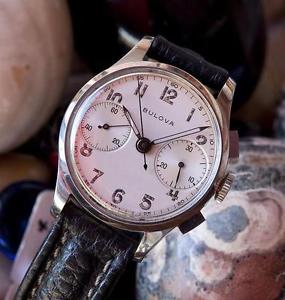 Bulova chronograph vintage