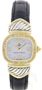 Ladies David Yurman Thoroughbred MOP Diamonds T24694