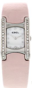 Ladies Ebel Beluga Stainless Steel with Diamonds E9057A21