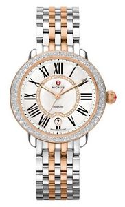 Ladies Michele Serein 16 Diamond Watch NIB $2395 - 30% off sale