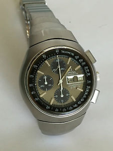 cronograph OMEGA Speedsonic f300 Hz accutron acciaio braccialato LOBSTER vintage