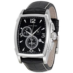 Hamilton Mens H36412735 Jazzmaster Black Dial Watch