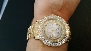 Joe Rodeo diamond watch $700 off retail. No reserve!
