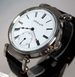 HENRY MOSER & Co Quality ANTIKE mariage swiss ARMBANDUHR ca.1900 Wrist Watch