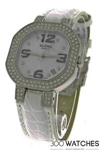 Clerc C-One C1DS-S16 Stainless Steel Quartz Mother of Pearl Watch