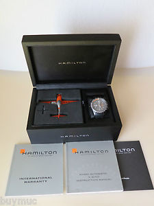 BUYMUC TOP Hamilton Khaki X-Wind Automatic black Uhr Box Papiere 44mm Nr 4/2000