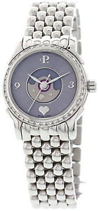 Ladies Stainless Steel Perrelet Lady Tempest MOP Automatic w/ Diamonds