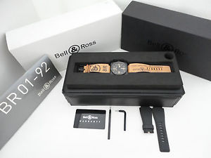BELL & ROSS HERITAGE BR01-92 MINT BOX PAPERS 46MM