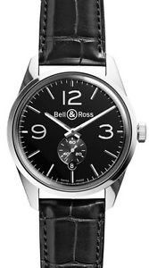 Bell & Ross Vintage 41mm Men's Watch BR 123 Officer Black