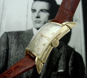 Exquisite Men's 1946 Gruen Curvex Dress Wrist Watch w/ Lion Claw Lugs -SERVICED!
