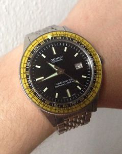 Jenny Re Edition Limited Caribbean 300 N. 45/500 Diver Watch Rare Eta 2824-2