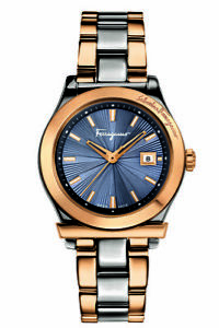 Ferragamo Women's FF3250015 Ferragamo 1898 Two-Tone Steel Date Wristwatch