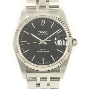 Authentic TUDOR 74034 5 Prince Date SSxWG Automatic  #260-001-759-0983