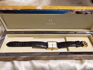 AUTHENTIC 18K GOLD CONCORD SWISS WATCH