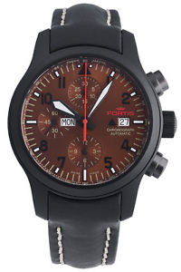 Fortis B-42 Aeromaster Dusk Automatic Chrono Day/Date Mens Watch 656.18.98 L.01