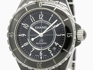 CHANEL J12 Ceramic Automatic Mens Watch H0685 (BF096982)