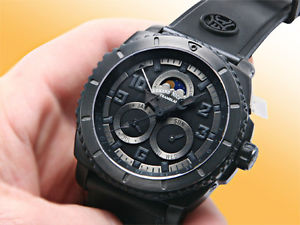 Armand Nicolet S05 Complete Calendar Phantom Titanium Watch -Retail: $5,900