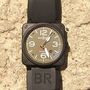 Bell & Ross BR 03-92 Military Type 2010 Mint!