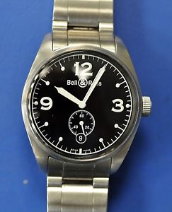 BELL & ROSS AUTOMATIC STAINLESS STEEL WATCH