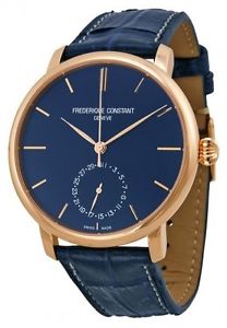 *Frederique Constant Slimline Leather Automatic Mens Watch FC-710N4S4