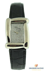 Henry Dunay 18k White Gold Sabi Diamond Strap Watch