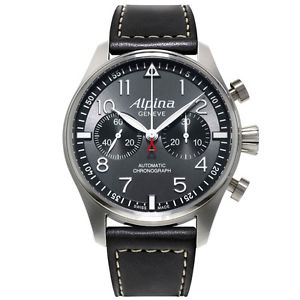 Alpina Startimer Pilot Chronograph  Men's 44mm Chronograph Watch AL860GB4S6