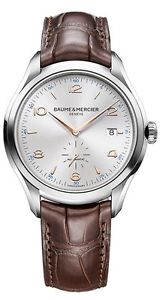 Baume and Mercier Clifton Leather Automatic Mens Watch M0A10054