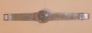 Beautiful Bulova Accutron Ladies Watch 14kt Solid Gold Case & Band 41.6 Grams