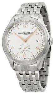 Baume and Mercier Clifton Stainless Steel Automatic Ladies Watch MOA10141