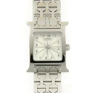 Authentic HERMES HH1.110 H Watch Quartz  #260-001-613-4454