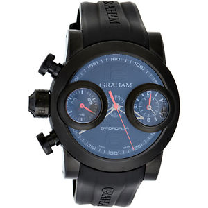 Graham Swordfish Booster Left Chrono Men’s Watch – 2SWBB.R36L.K58N MSRP: $11,535