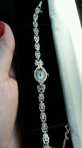 14k Gold Diamond Croton  Wrist Watch for Women